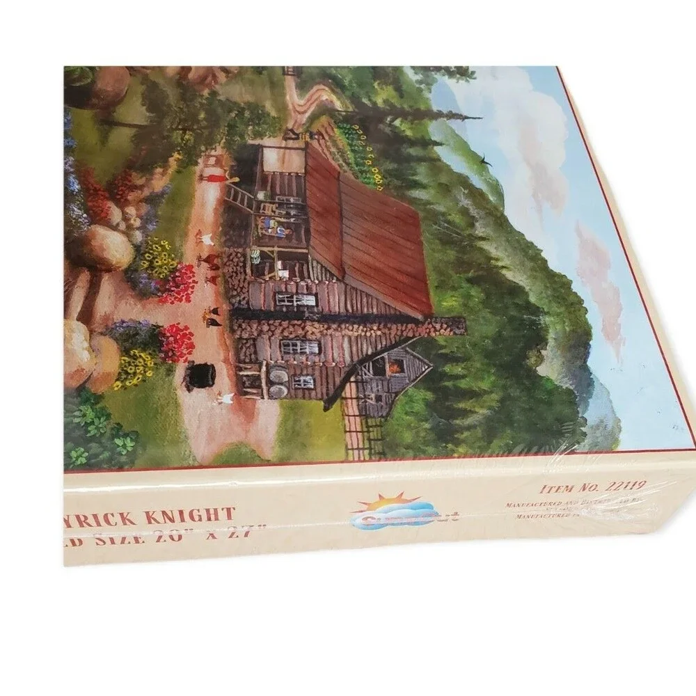 SunsOut Jigsaw Puzzle; Summer Season; by Peggy Myrick Knight; 1,000 pcs. sealed